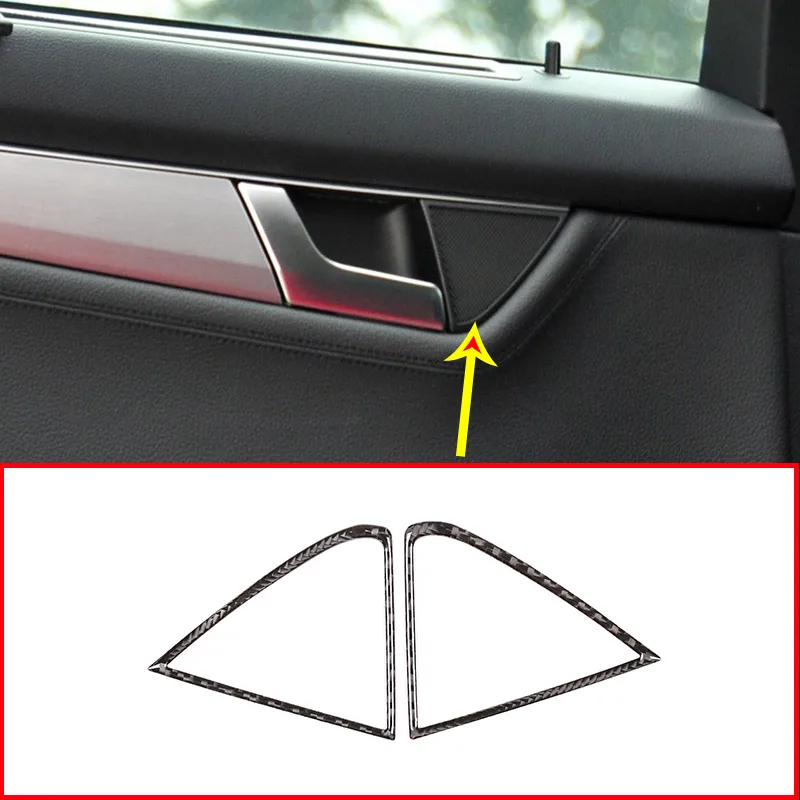 2pcs Carbon Fiber Car Rear Door Speaker Frame Trim Stickers For Mercedes Benz C Class W204 2007-2013 Accessories
2pcs Carbon Fiber Car Rear Door Speaker Frame Trim Stickers For Mercedes Benz C Class W204 2007-2013 Accessories