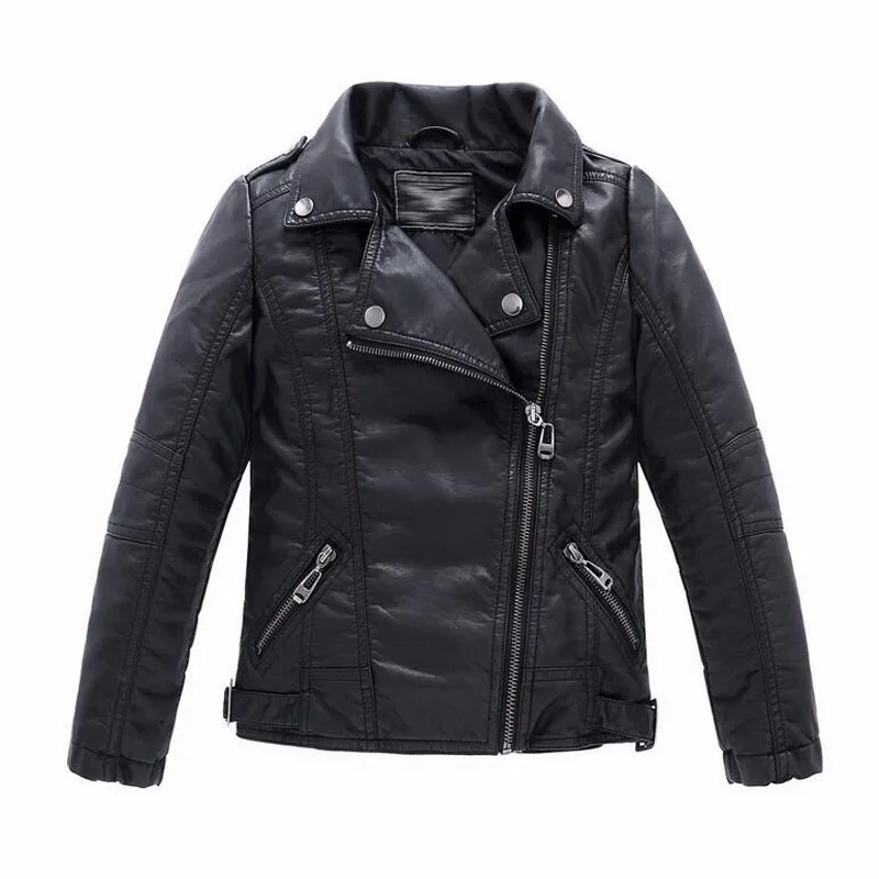 Baby Boys Faux Leather Jacket Kids Girls And Coats Spring Kids Jackets Boys Casual Black Solid Children Outerwear 2021
Baby Boys Faux Leather Jacket Kids Girls And Coats Spring Kids Jackets Boys Casual Black Solid Children Outerwear 2021