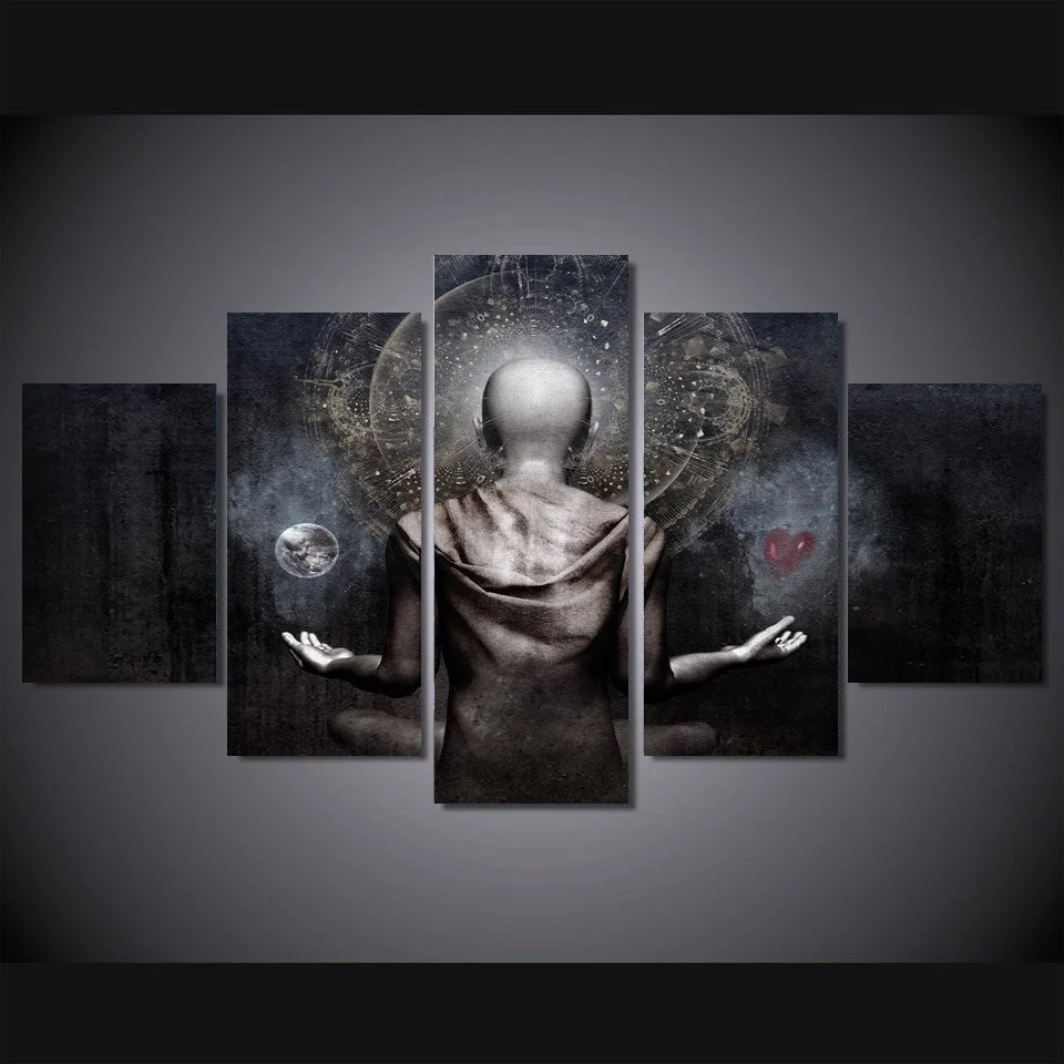 New Hot Sell 5 Pcs HD Printed Buddha Painting Landscape Canvas Wall Art Home Decor For Living Room Canvas Painting Unframed
New Hot Sell 5 Pcs HD Printed Buddha Painting Landscape Canvas Wall Art Home Decor For Living Room Canvas Painting Unframed