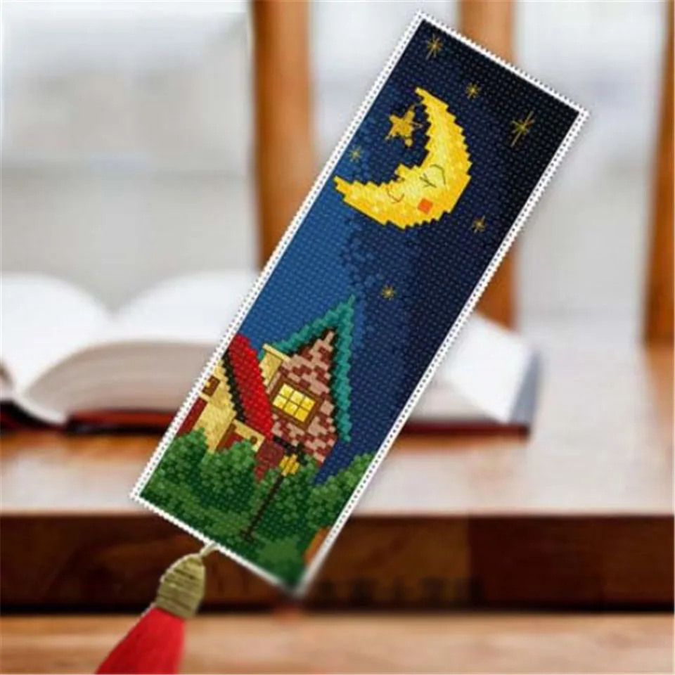 047 DIY Craft Stich Cross Stitch Bookmark Christmas Plastic Fabric Needlework Embroidery Crafts Counted Cross-Stitching Kit
047 DIY Craft Stich Cross Stitch Bookmark Christmas Plastic Fabric Needlework Embroidery Crafts Counted Cross-Stitching Kit