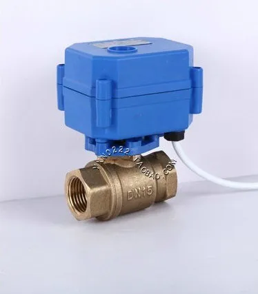 15PCS/SET Motorized Ball Valve 1/2" DC3-6V DN15 ,CR-02,CR-5 Wires,Brass Electric Ball Valve ,
15PCS/SET Motorized Ball Valve 1/2" DC3-6V DN15 ,CR-02,CR-5 Wires,Brass Electric Ball Valve ,