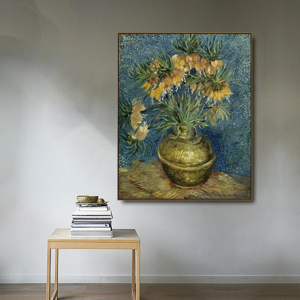 Copper Vase by Vincent Von Gogh Poster Print Canvas Painting Calligraphy Home Decor Wall Art Pictures for Living Room Bedroom
Copper Vase by Vincent Von Gogh Poster Print Canvas Painting Calligraphy Home Decor Wall Art Pictures for Living Room Bedroom