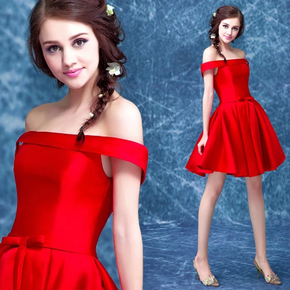 2016 new arrival stock maternity plus size bridal gown evening dress red short graduation graduated sexy 7891
2016 new arrival stock maternity plus size bridal gown evening dress red short graduation graduated sexy 7891