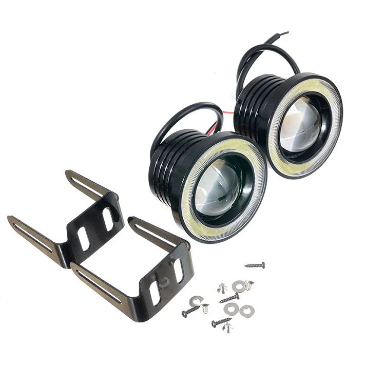 2Pcs 2.5" 3" 3.5" inch COB LED Car Fog Light For Motorcycle Fog Lamp with Angel Eyes Halo Rings White SUV ATV Off Road truck
2Pcs 2.5" 3" 3.5" inch COB LED Car Fog Light For Motorcycle Fog Lamp with Angel Eyes Halo Rings White SUV ATV Off Road truck