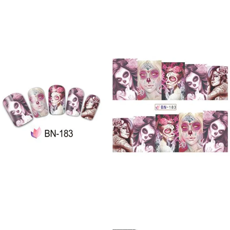 12 Designs Zombie bride Sticker Skull Image Nail Designs Nail Art Water Transfer Decals for Nails Tips Sticker
12 Designs Zombie bride Sticker Skull Image Nail Designs Nail Art Water Transfer Decals for Nails Tips Sticker