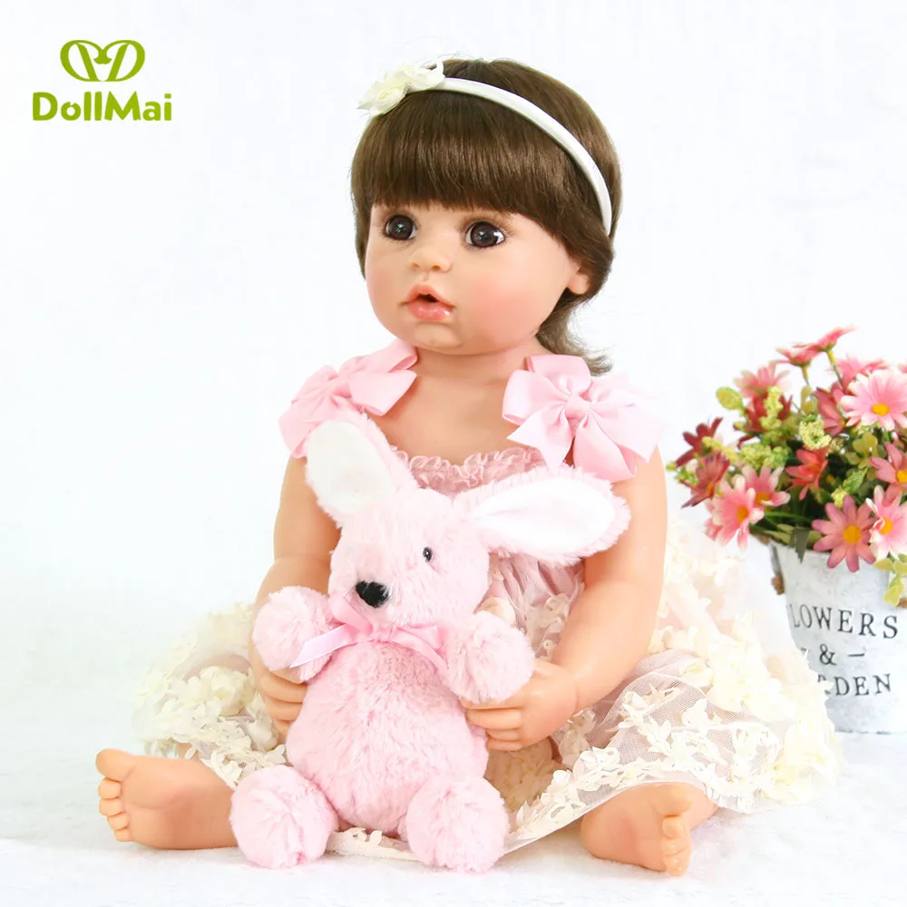 Бутик принцесса кукла 22 дюймов полный силиконовый винил reborn baby girl Кукла bebe reborn Малыш bonecas подарок
Бутик принцесса кукла 22 дюймов полный силиконовый винил reborn baby girl Кукла bebe reborn Малыш bonecas подарок