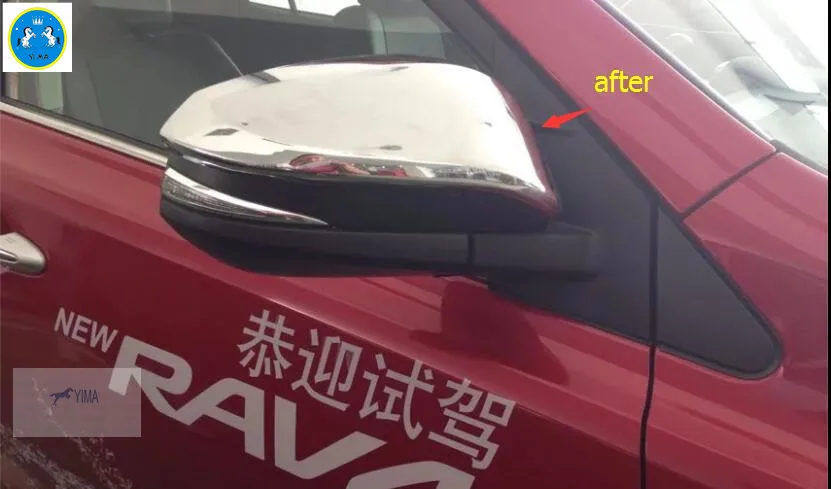 Lapetus Outside Door Rearview Mirror Protection Decoration Frame Cover Trim 2 Pcs For Toyota Rav4 Hybrid 2016 2017 2018 ABS
Lapetus Outside Door Rearview Mirror Protection Decoration Frame Cover Trim 2 Pcs For Toyota Rav4 Hybrid 2016 2017 2018 ABS
