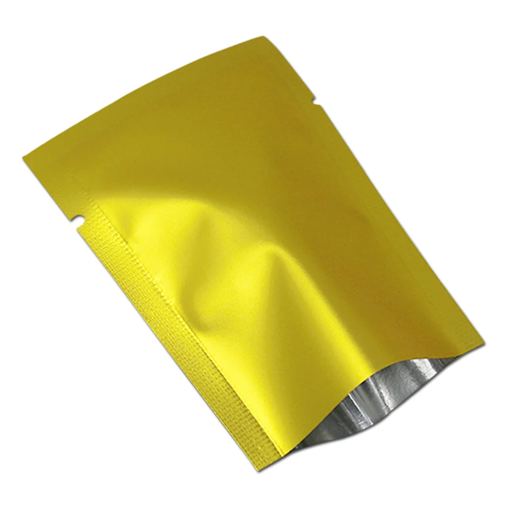 Aluminum Packaging Bag Open Top Heat Sealable Vacuum Bag for Tea Powder Packing Matte Mylar Foil Flat Bag Pouches Variety Sizes
Aluminum Packaging Bag Open Top Heat Sealable Vacuum Bag for Tea Powder Packing Matte Mylar Foil Flat Bag Pouches Variety Sizes