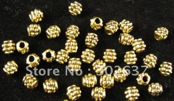 Бесплатная доставка 1200 шт Золото под старину plt бисерные бусины A279G|spacer beads|beads free
