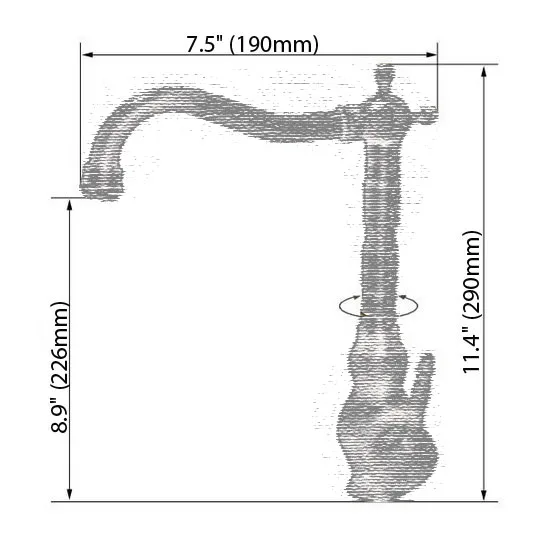 Vintage Retro Antique Brass Single Lever Kitchen Sink Faucet Swivel Spout Hot & Cold Mixer Tap Lsf005
Vintage Retro Antique Brass Single Lever Kitchen Sink Faucet Swivel Spout Hot & Cold Mixer Tap Lsf005