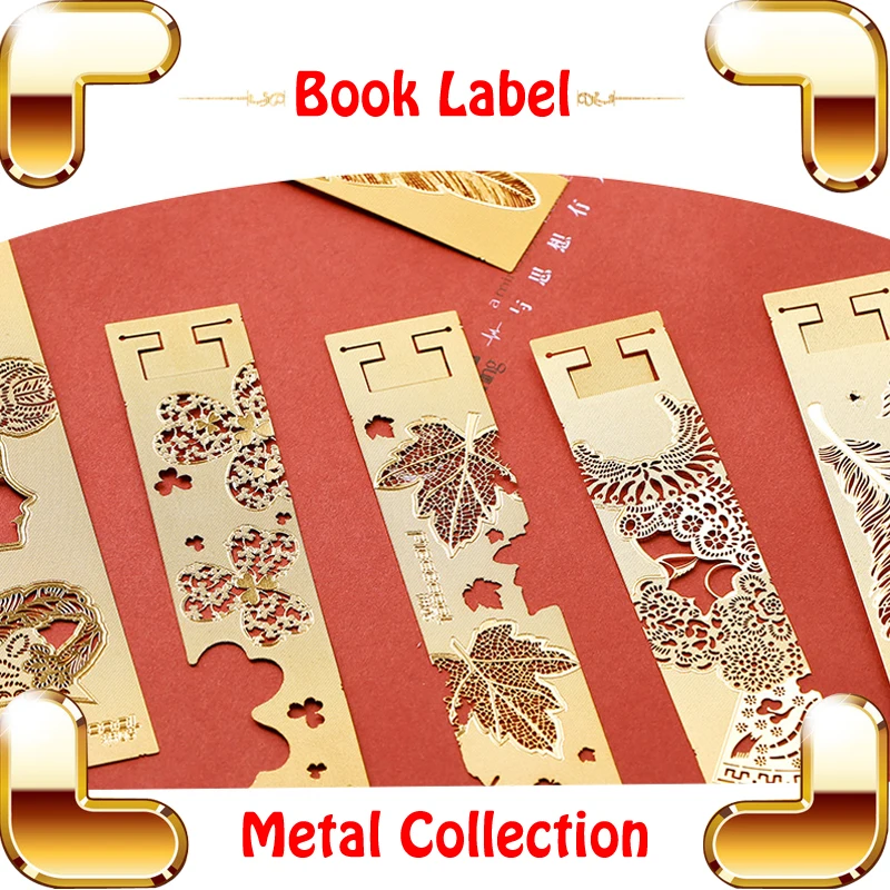 New Arrival Gift Book Label 3D Metal Model Marker Alloy Bookmark Collection Golden Luxury Present Toy Steel Scene Flower Pattern
New Arrival Gift Book Label 3D Metal Model Marker Alloy Bookmark Collection Golden Luxury Present Toy Steel Scene Flower Pattern
