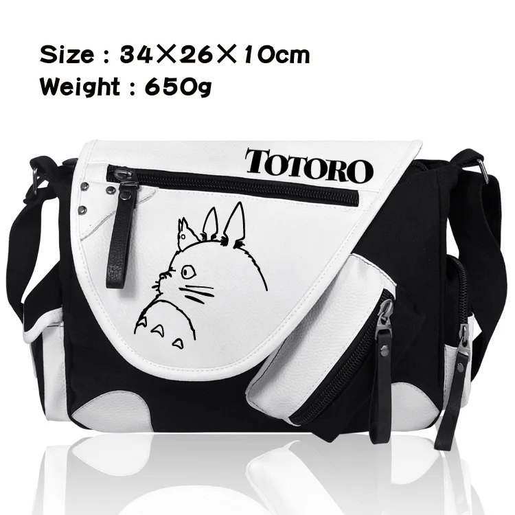 Men Messenger Bags Fashion Unisex Crossbody Bag Shoulder Bag Cartoon Anime My Neighbor Totoro Male School Letter Tote Handbags
Men Messenger Bags Fashion Unisex Crossbody Bag Shoulder Bag Cartoon Anime My Neighbor Totoro Male School Letter Tote Handbags
