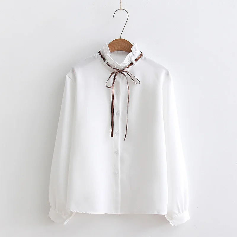 2019 New Women's Casual plus size Shirt Chiffon Bow Shirt Blouse Lady Solid Collar Loose Long-Sleeved Women's Shirts top
2019 New Women's Casual plus size Shirt Chiffon Bow Shirt Blouse Lady Solid Collar Loose Long-Sleeved Women's Shirts top