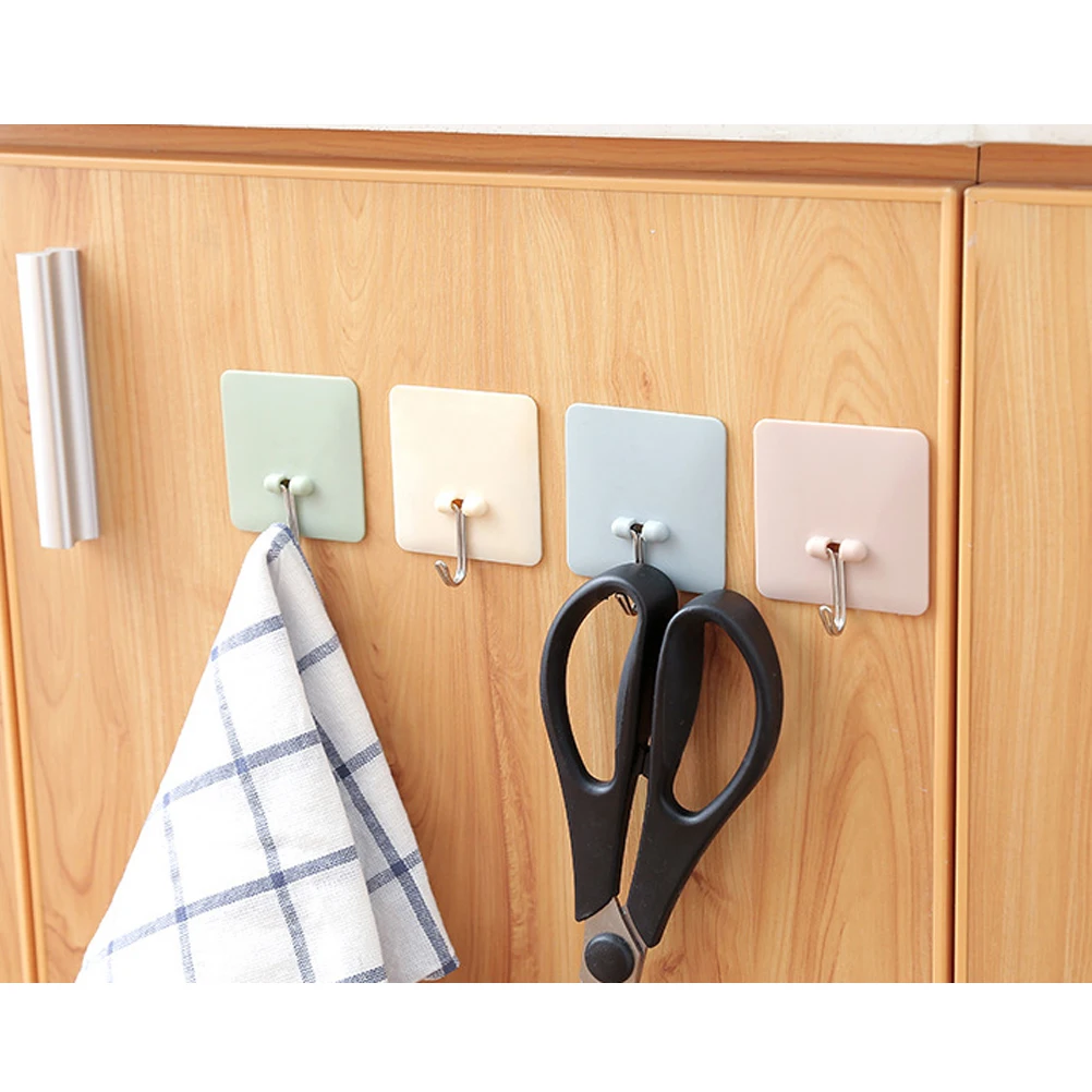 Wall Hanging Hooks Kitchen Hangers Drain Hooks Decorative Hooks for Kitchen Bathroom (Random Color)
Wall Hanging Hooks Kitchen Hangers Drain Hooks Decorative Hooks for Kitchen Bathroom (Random Color)