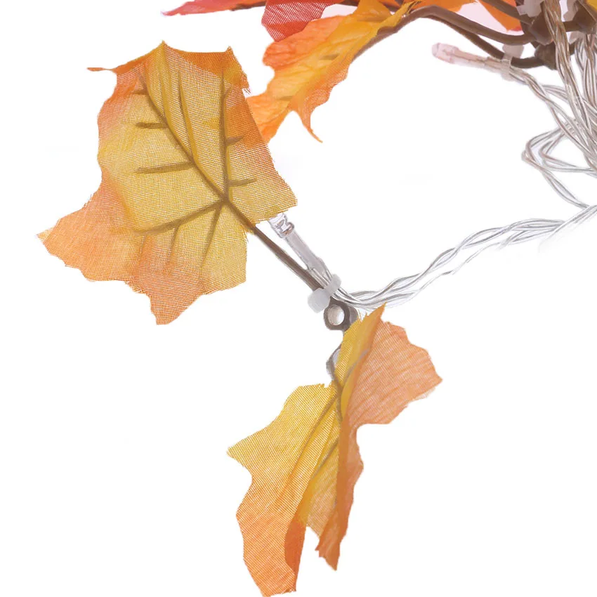 3m 20 led Autumn Maple Leaves LED Fairy String Garland String Lights Battery Operated Christmas holiday living room Decoration
3m 20 led Autumn Maple Leaves LED Fairy String Garland String Lights Battery Operated Christmas holiday living room Decoration