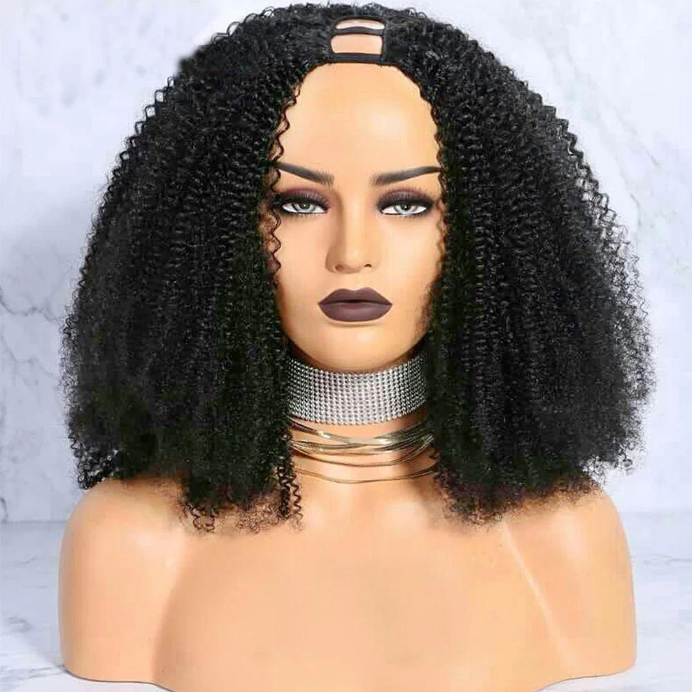 Afro Kinky Curly Human Hair Wigs For Women Brazilian Remy 2x4 Middle Open U Part Wigs 100% Unprocessed Kinky Curly U Part Wigs
Afro Kinky Curly Human Hair Wigs For Women Brazilian Remy 2x4 Middle Open U Part Wigs 100% Unprocessed Kinky Curly U Part Wigs