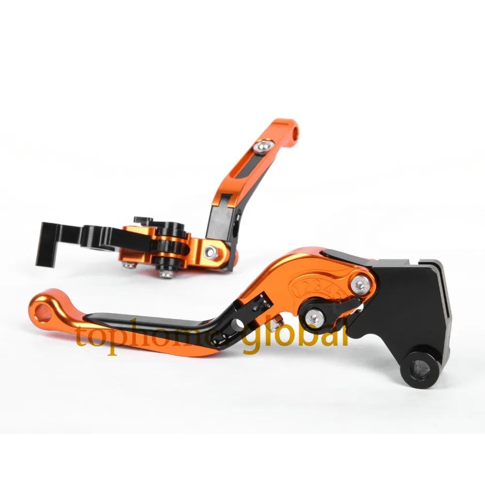 CNC Folding&Extending Brake Clutch Levers For KTM 950 SMR SUPERMOTO R 2008 Motorcycle Accessories Orange&Black&Orange Extendable
CNC Folding&Extending Brake Clutch Levers For KTM 950 SMR SUPERMOTO R 2008 Motorcycle Accessories Orange&Black&Orange Extendable