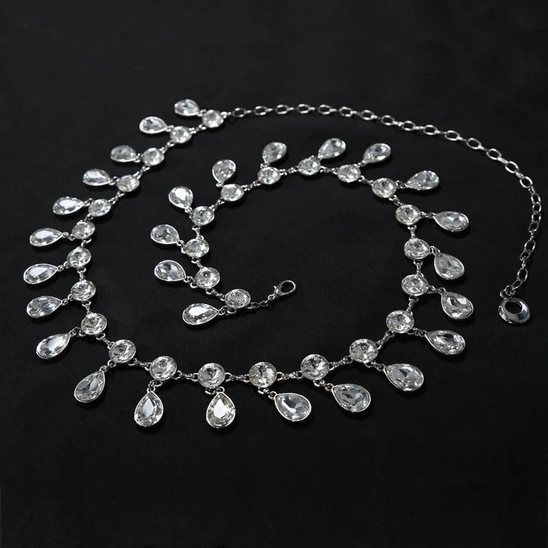 Women Dance Belly Chain Jewelry Body Chain Belly Dance Accessories Rhinestone Waists Belt
Women Dance Belly Chain Jewelry Body Chain Belly Dance Accessories Rhinestone Waists Belt