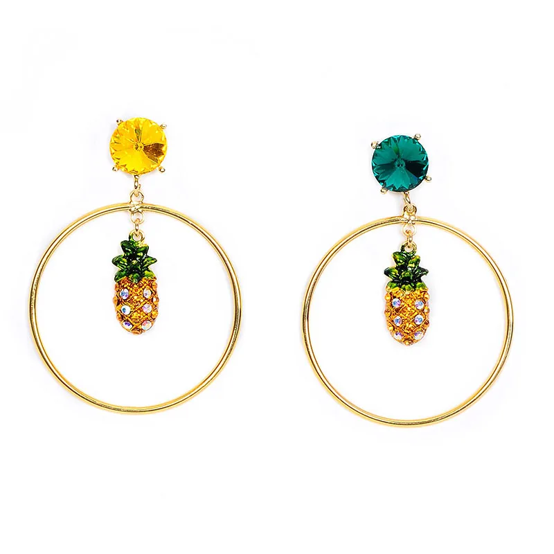 Fashion Earrings For Women Pineapple Crystal Rhinestone Earring Costume Jewelry Earrings Hanging Hoop Earrings
Fashion Earrings For Women Pineapple Crystal Rhinestone Earring Costume Jewelry Earrings Hanging Hoop Earrings