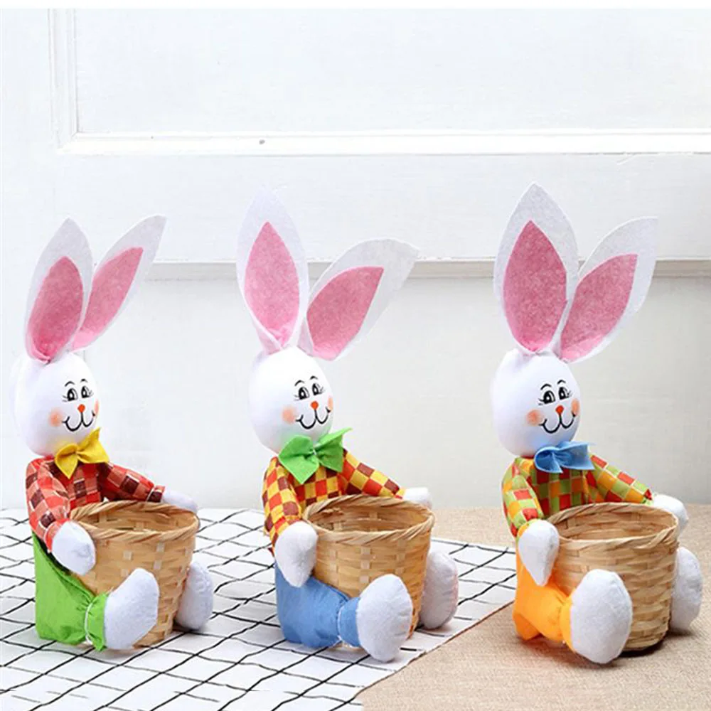 Mini Cute Cartoon Rabbit Bunny Easter Basket for Candy Storage Basket Portable Food Storage Bag Easter Party Supplies Home Decor
Mini Cute Cartoon Rabbit Bunny Easter Basket for Candy Storage Basket Portable Food Storage Bag Easter Party Supplies Home Decor