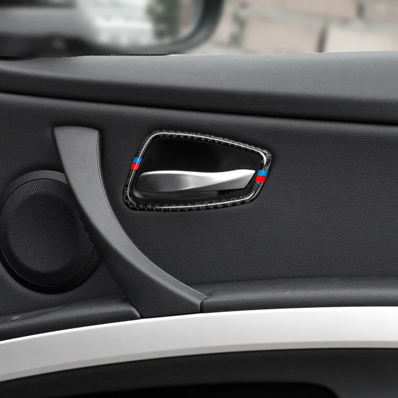 SRXTZM для BMW E90 3 серии 2005-2012 автомобильные наклейки из углеродного волокна отделка