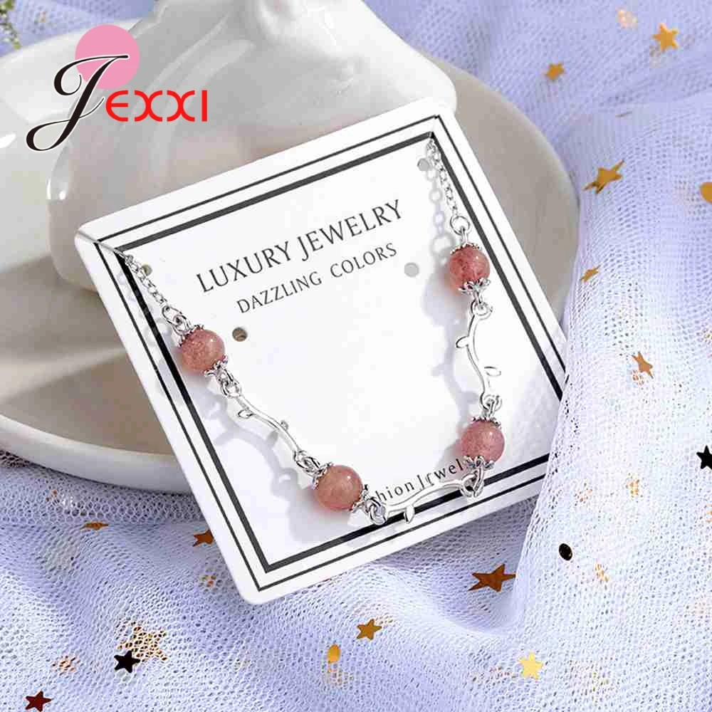 Hot Trendy Jewelry 925 Sterling Silver Cute Natural Stone Bracelets Charms Bangle for Women Children Girl DIY Jewelry Gifts
Hot Trendy Jewelry 925 Sterling Silver Cute Natural Stone Bracelets Charms Bangle for Women Children Girl DIY Jewelry Gifts