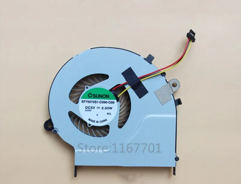 New Original Laptop/notebook CPU Cooling Fan For Toshiba L50-B L55-B L50D-B L55T-B L55-B5267 EF75070S1-C090-G99
New Original Laptop/notebook CPU Cooling Fan For Toshiba L50-B L55-B L50D-B L55T-B L55-B5267 EF75070S1-C090-G99