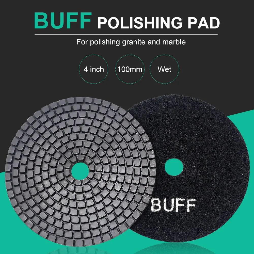 Free shipping DC-BAWS02 wet black buff polishing pad 4 inch 100mm for polishing granite and marble
Free shipping DC-BAWS02 wet black buff polishing pad 4 inch 100mm for polishing granite and marble