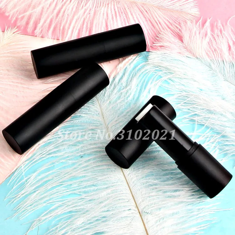 10/20/50pcs 12.1mm Matt Black Round Lipstick Tube Makeup Refillable Lip Balm Container Lip rouge Pipe Shell DIY Travel Sample
10/20/50pcs 12.1mm Matt Black Round Lipstick Tube Makeup Refillable Lip Balm Container Lip rouge Pipe Shell DIY Travel Sample