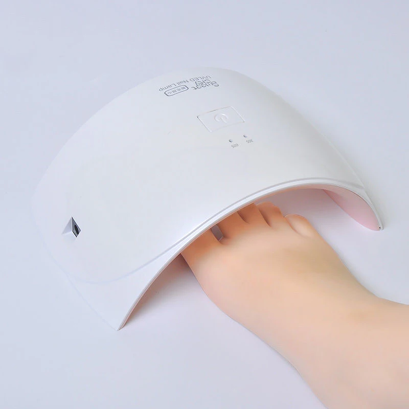 LED Gel Nail Dryer Machine White Light Profession UV Lamp Fit All Polish Art Tools 24W | Красота и здоровье