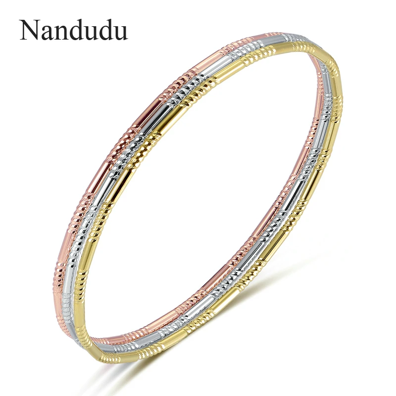 Nandudu красочные наборы 3 браслетов модные ювелирные изделия подарок для женщин