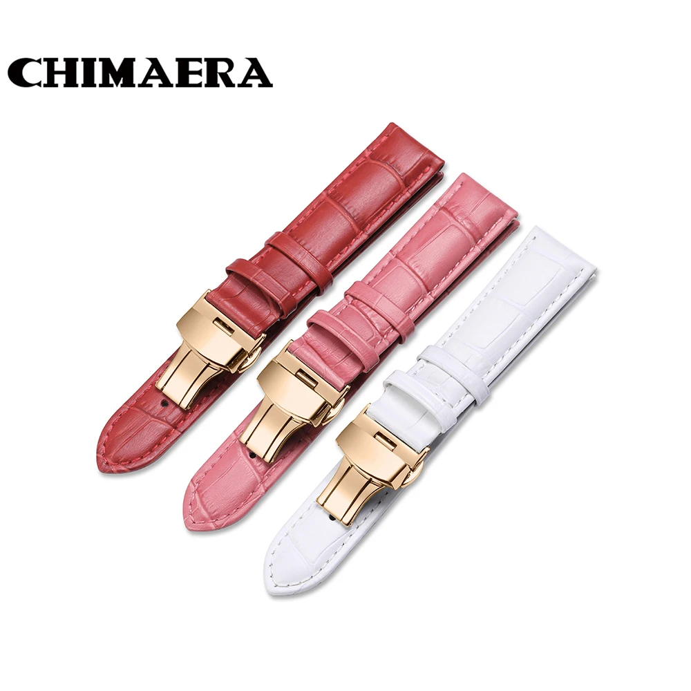 Ремешок для часов CHIMAERA 12 мм, 14 мм, 16 мм, 18 мм, 19 мм, 20 мм, женский, белый, красный, розовый браслет из натуральной телячьей кожи, ремешок для часов...
Ремешок для часов CHIMAERA 12 мм, 14 мм, 16 мм, 18 мм, 19 мм, 20 мм, женский, белый, красный, розовый браслет из натуральной телячьей кожи, ремешок для часов...