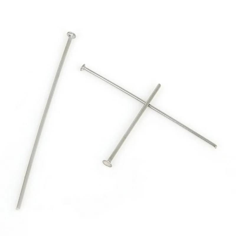0x7x20/0.6x30/0.7x40mm Stainless Steel Flat Head Pins Needles For Jewelry Making Earring Bracelet Necklace DIY Jewelry Findings
0x7x20/0.6x30/0.7x40mm Stainless Steel Flat Head Pins Needles For Jewelry Making Earring Bracelet Necklace DIY Jewelry Findings