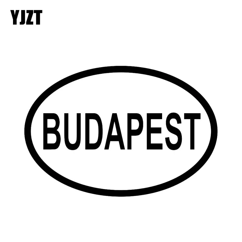YJZT 14 1 см * 9 6 Будапешт город страна код овальная Автомобильная фотография