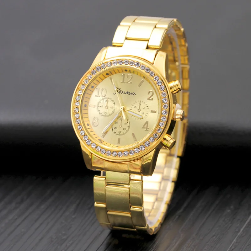 Fashion Women Watches Luxury Gold Watches Women Stainless Steel Watch Women Rhinestone Quartz Watch dames horloge bayan kol saat
Fashion Women Watches Luxury Gold Watches Women Stainless Steel Watch Women Rhinestone Quartz Watch dames horloge bayan kol saat