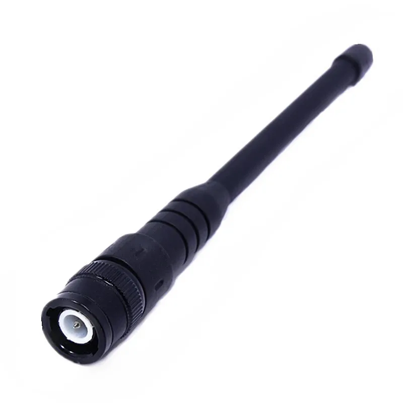 Abbree Двухдиапазонная VHF UHF телескопическая антенна BNC разъем для Kenwood Walkie Talkie Baofeng