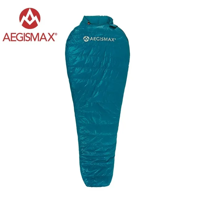 Aegismax Nano2 Открытый спальный мешок 95% белый гусиный пух сплайсинга Мумия Сверхлегкий Туризм Кемпинг 800 FP Новый