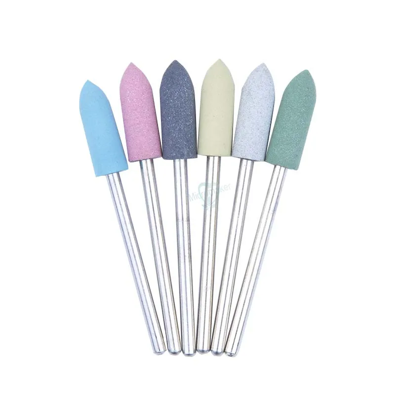 5pcs Dental Silicone Rubber Polishers Diamond Polishing Burs 2.35 mm 6 colors Dental Tools
5pcs Dental Silicone Rubber Polishers Diamond Polishing Burs 2.35 mm 6 colors Dental Tools