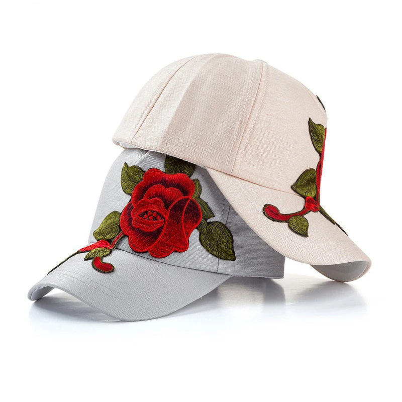 fashion new arrival Korean women embroidery rose outdoor travel sun protection personality comfortable wild casual baseball cap
fashion new arrival Korean women embroidery rose outdoor travel sun protection personality comfortable wild casual baseball cap
