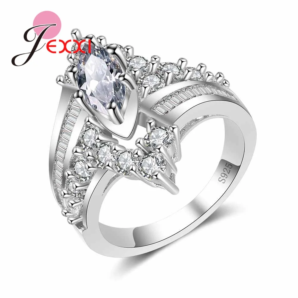 Best New Year Christmas Gift for Women Mystic Crystal Ring Fashion Hollow Design 925 Sterling Silver Jewelry Party Anillos
Best New Year Christmas Gift for Women Mystic Crystal Ring Fashion Hollow Design 925 Sterling Silver Jewelry Party Anillos