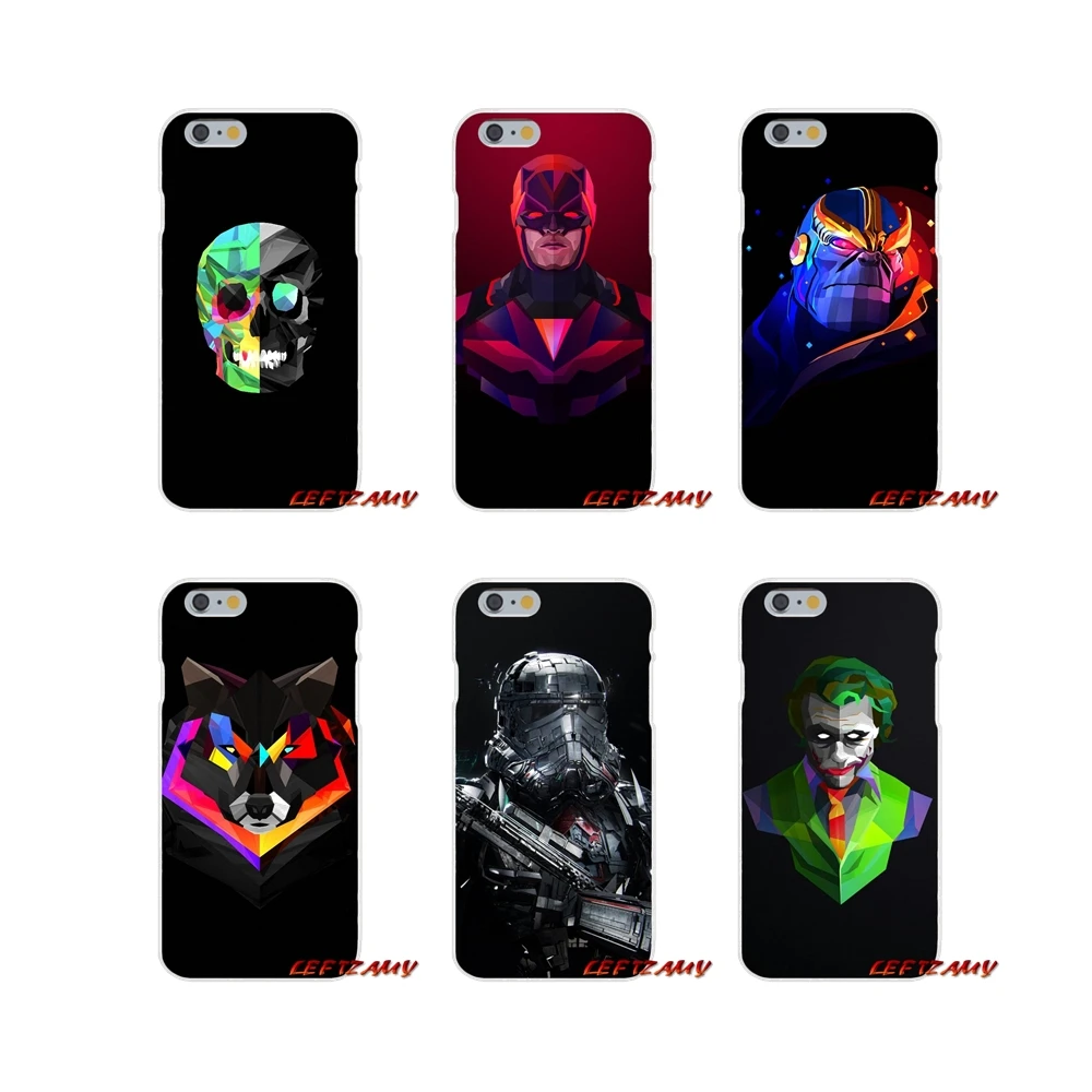 Для iPhone X XR XS MAX 4 4S 5 5S 5C SE 6 6S 7 8 Plus грани абстрактного искусства аксессуары чехлы для