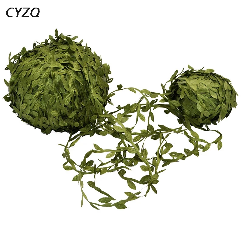 10 Meter Silk Nature Green Artificial Leaf Leaves Vine Wedding Decoration DIY Wreath Gift Scrapbooking Craft Fake Flower
10 Meter Silk Nature Green Artificial Leaf Leaves Vine Wedding Decoration DIY Wreath Gift Scrapbooking Craft Fake Flower