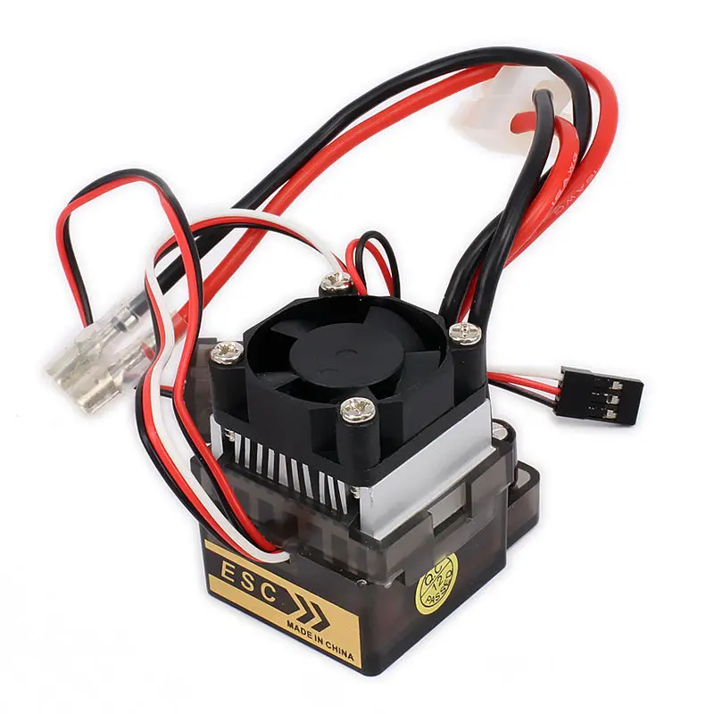 RCAWD Bidirectional 320A Brushed Electrical Speed Controller ESC With Fan For 1/10 RC Car Boat HSP HPI Wltoys Himoto Tamiya
RCAWD Bidirectional 320A Brushed Electrical Speed Controller ESC With Fan For 1/10 RC Car Boat HSP HPI Wltoys Himoto Tamiya