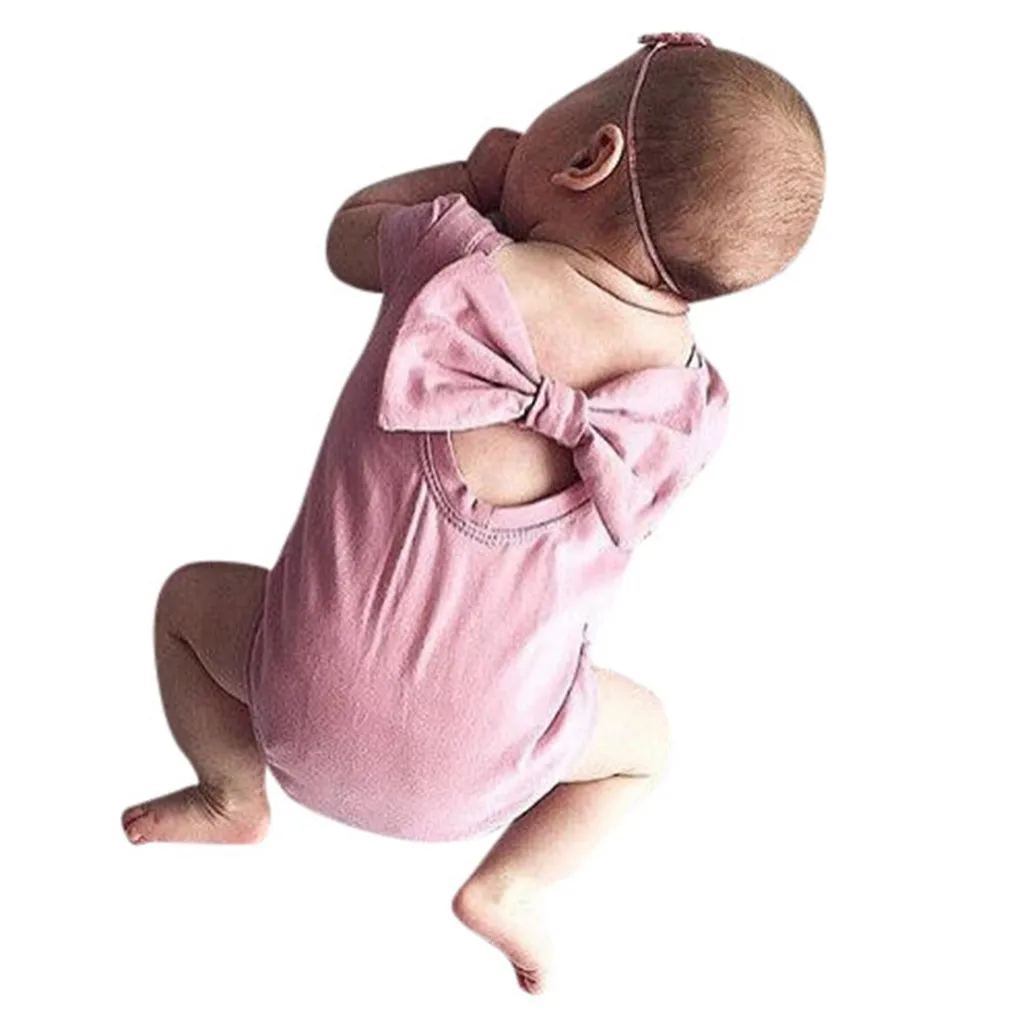 Infant Baby Girl Kid Newborn Solid Bow Romper Sunsuit Outfits Rompers onewborn baby girsl clothes
Infant Baby Girl Kid Newborn Solid Bow Romper Sunsuit Outfits Rompers onewborn baby girsl clothes
