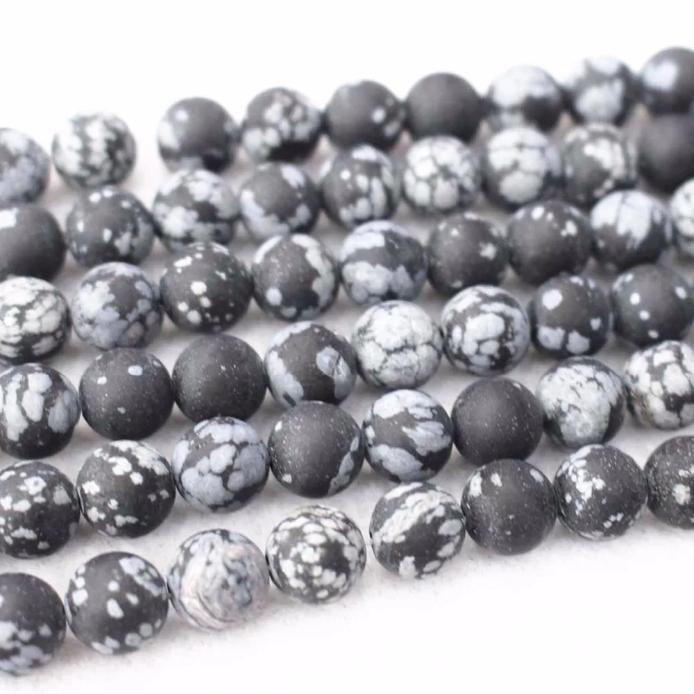 Wholesale Matte Snowflake Obsidian Beads,4mm 6mm 8mm 10mm 12mm 14mm Snowflake Obsidian Round Beads.DIY Jewelry Making Beads
Wholesale Matte Snowflake Obsidian Beads,4mm 6mm 8mm 10mm 12mm 14mm Snowflake Obsidian Round Beads.DIY Jewelry Making Beads