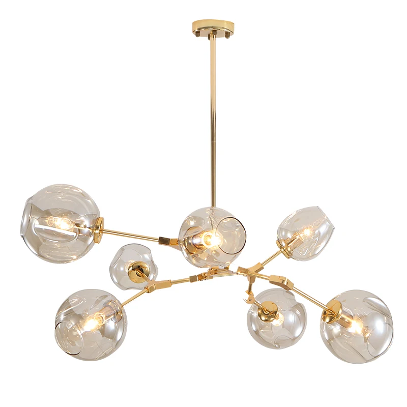 Modern Branching Chandelier Dining Room Kitchen Glass Ball Lampshade E27 Hanging Lamps Avize Lustre Lighting
Modern Branching Chandelier Dining Room Kitchen Glass Ball Lampshade E27 Hanging Lamps Avize Lustre Lighting
