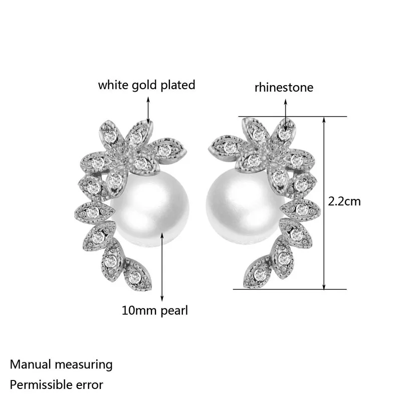 SINLEERY Hot Fashion Gray White Pearl Earrings Stud Antique Silver Color Zircon Leaf Shape Jewelry For Women Girl Es525 SSP
SINLEERY Hot Fashion Gray White Pearl Earrings Stud Antique Silver Color Zircon Leaf Shape Jewelry For Women Girl Es525 SSP
