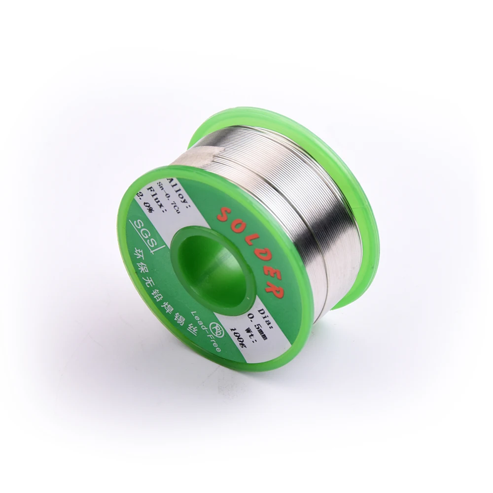 KNOKOO 100g/roll SnCu70-30-05-100 Tin Solder Wire Welding Wires for Electronic Soldering
KNOKOO 100g/roll SnCu70-30-05-100 Tin Solder Wire Welding Wires for Electronic Soldering