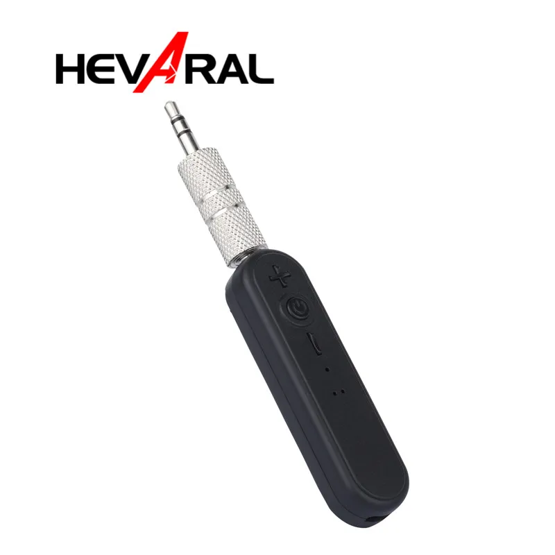 Hevaral Bluetooth-приемник с разъемом 3 5 мм AUX автомобильный беспроводной адаптер