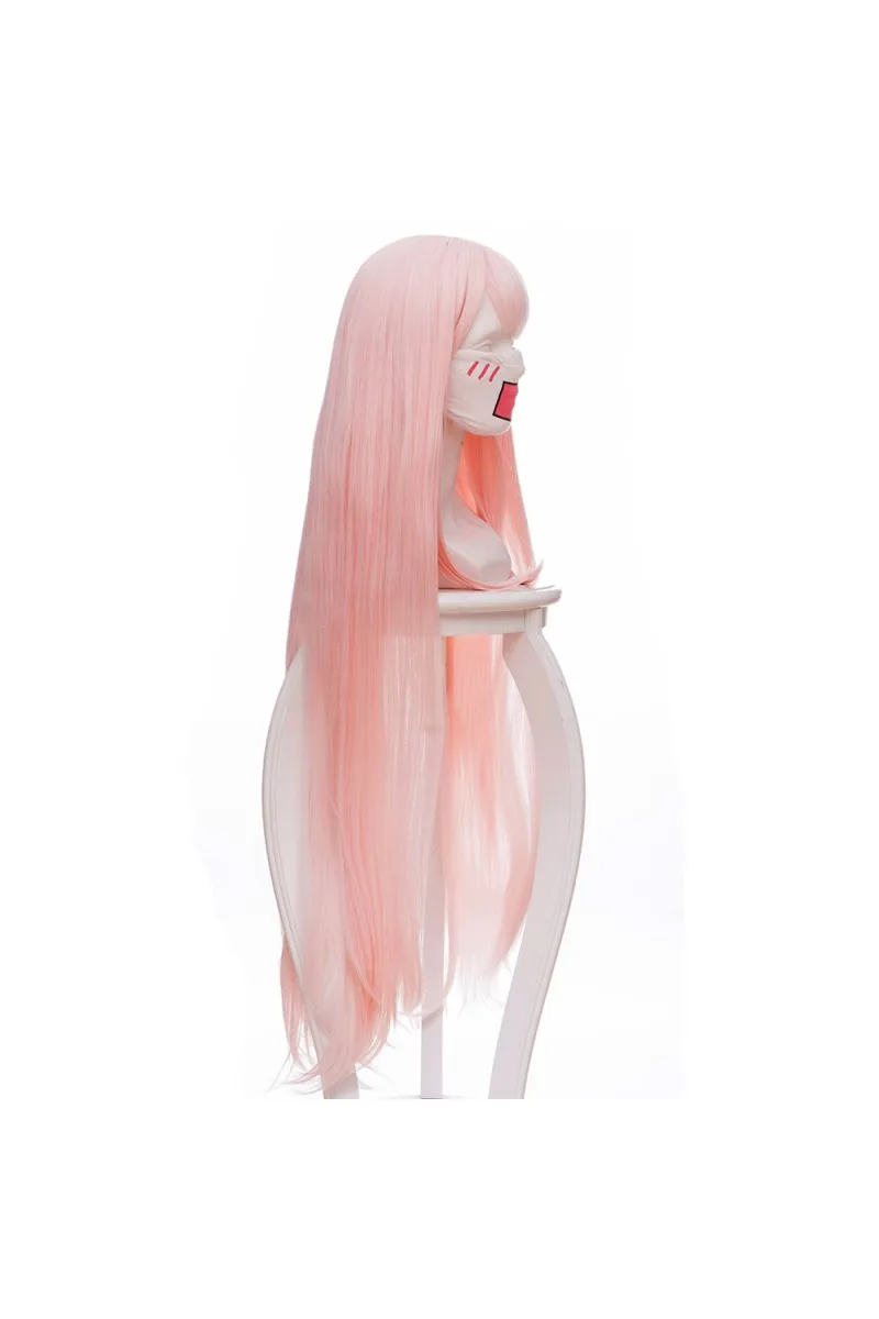 DARLING в FRANXX ноль два товара: 002 Косплэй парик 02 длинные прямые светильник розовый
